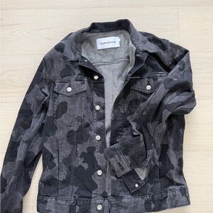 Calvin Klein Jeans Gray Denim Jacket